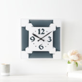 Horloge Carrée Moderne (Maison)