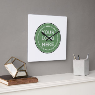 Horloge Carrée moderne, minimaliste et élégant