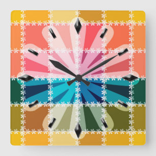 Horloge Carrée Moderne wall clock design .