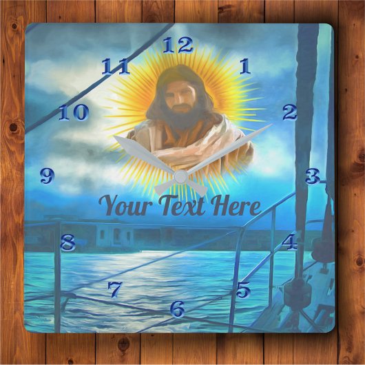 Horloge Carrée Mon feu 0916