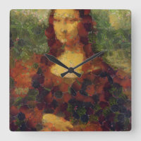 Mona Lisa Lettuce Art fine Cuillère végétale