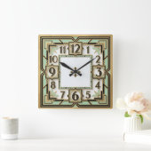 Horloge Carrée Monnaie Art déco (Maison)