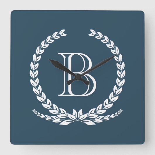 Horloge Carrée Monogram design (Recto)