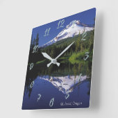 Horloge Carrée Mont Hood, Oregon (Angle)
