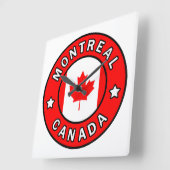 Horloge Carrée Montréal Canada (Angle)