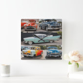 HORLOGE CARRÉE MONTRES MURALES (Maison)