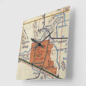 Horloge Carrée Monument national de Cactus pour orgue (Angle)