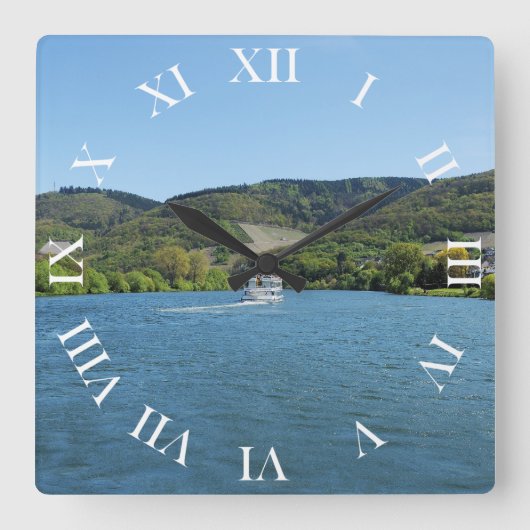 Horloge Carrée Moselle d'Andel (Recto)