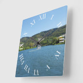 Horloge Carrée Moselle d'Andel (Angle)