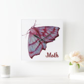 Horloge Carrée Moth (Maison)