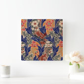 Horloge Carrée Motif Art Nouveau #8 à Emporio Moffa (Maison)