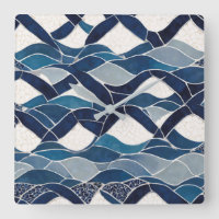 Motif blanc bleu 01