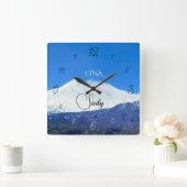 Horloge Carrée Mount Etna, Sicily (Maison)