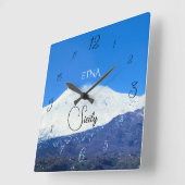 Horloge Carrée Mount Etna, Sicily (Angle)