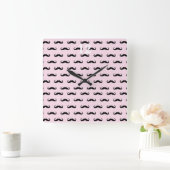 Horloge Carrée Moustache | Quadrate (Maison)