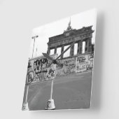 Horloge Carrée Mur de Berlin Rép. Féd. d'Allemagne 1989 (Angle)