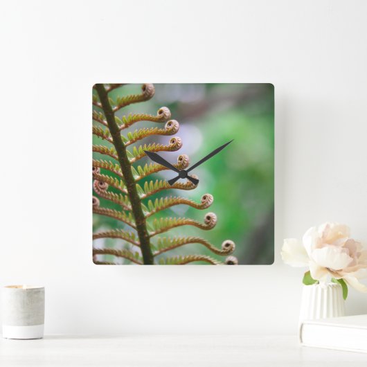 Horloge Carrée Murclock Curled (Maison)