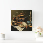 Horloge Carrée Music and Literature (Maison)