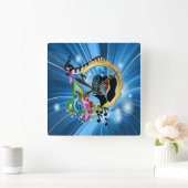 Horloge Carrée Musique pour l'âme (Maison)