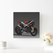 Horloge Carrée MV Agusta Brush 1000RR (Maison)