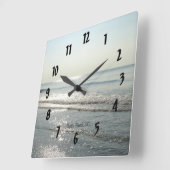 Horloge Carrée Myrtle Beach, SC #16 (Angle)