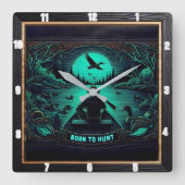 Horloge Carrée Né à Hunt Hunter (Recto)