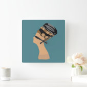 Horloge Carrée Nefertiti, reine d'Égypte (Maison)