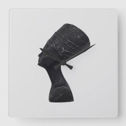 Horloge Carrée Nefertiti, reine d'Égypte (Recto)