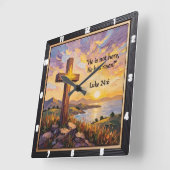 Horloge Carrée New Dawn: Victory Over Death (Angle)