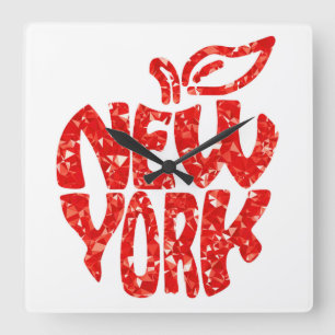 HORLOGE CARRÉE NEW YORK