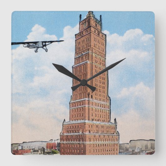 Horloge Carrée New York : Tour Ritz (Recto)