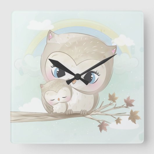 Horloge Carrée Nice (Recto)