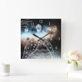 Horloge Carrée Night Owl (Maison)