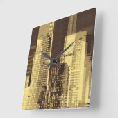 Horloge Carrée Nightline III (Angle)