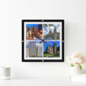 Horloge Carrée NIR003 BELFAST, Irlande du Nord, (Maison)