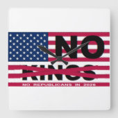 HORLOGE CARRÉE NO KINGS (Recto)