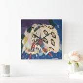 Horloge Carrée NOCTURNE AVEC MASQUES / Mascarade vénitienne Art D (Maison)