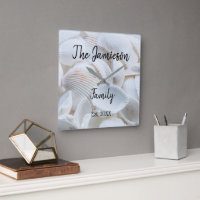 Nom de famille personnalisé Sea Shell