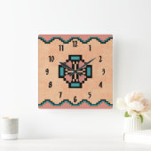 Horloge Carrée Norteño (Maison)