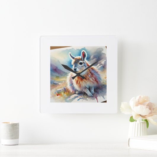 Horloge Carrée Northern Mountain Viscacha 030924AREF124 - Waterco (Maison)