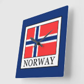 Horloge Carrée Norvège (Angle)