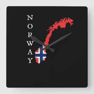 Horloge Carrée Norvège