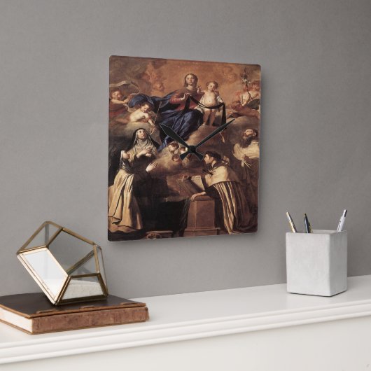 Horloge Carrée Notre-Dame du Mont Carmel 1641 (Bureau)