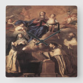 Horloge Carrée Notre-Dame du Mont Carmel 1641 (Recto)