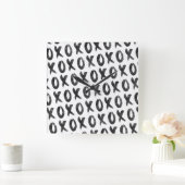 Horloge Carrée ✘o✘o (Maison)