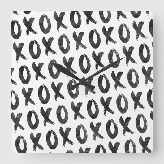 Horloge Carrée ✘o✘o (Recto)