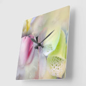 Horloge Carrée Objectif de l'horloge murale de poésie (Angle)