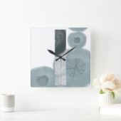 Horloge Carrée objet_9_feuilles_automne_2 (Maison)