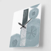 Horloge Carrée objet_9_feuilles_automne_2 (Angle)