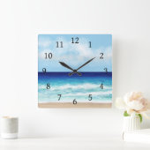 Horloge Carrée Ocean Beach Sea view (Maison)